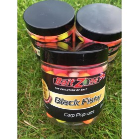 BaitZone Pop-Ups Fluo Black Fish 